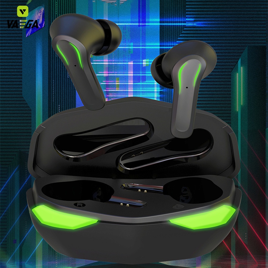 Tai nghe không dây Gaming D17  5.0 TWS, Bass mạnh mẽ, độ trễ cực thấp khi chơi game
