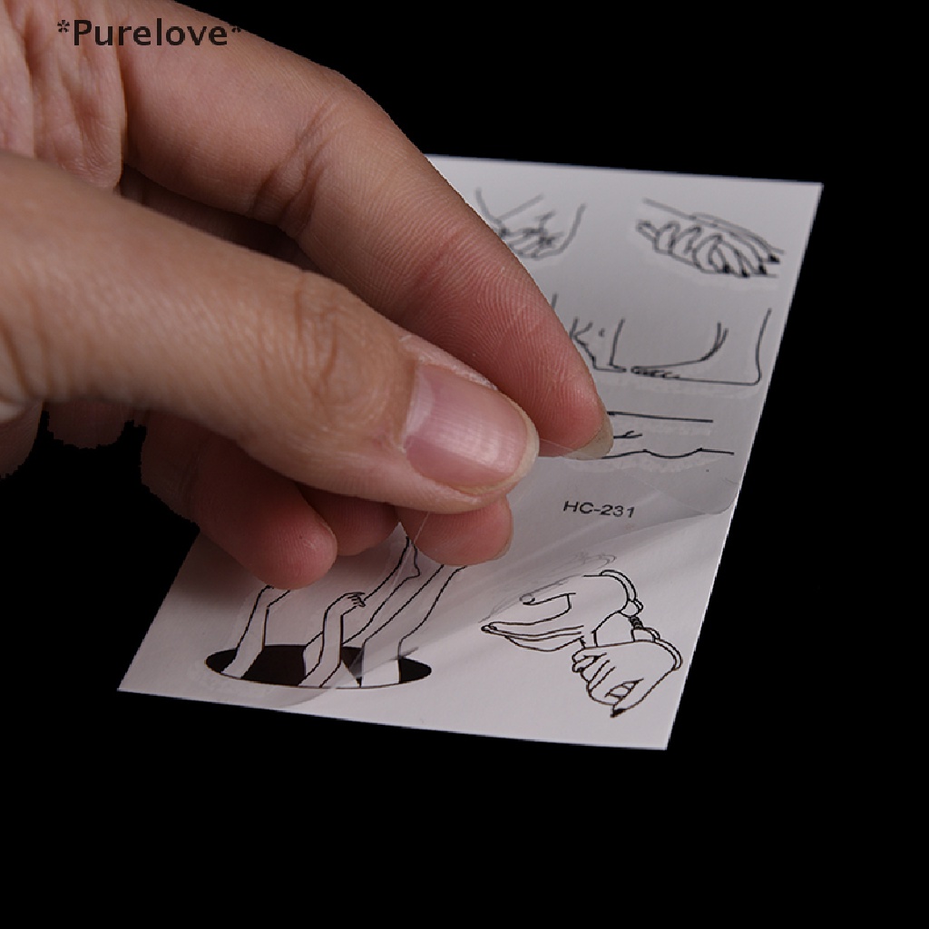 Hình Xăm Dán Tạm Thời Chống Thấm Nước Thiết Kế Quyến Rũ