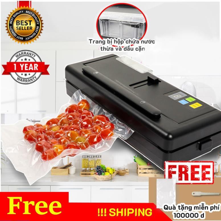 Máy Hút Chân Không Thực Phẩm Kiêm Hàn Miệng Túi, Máy Hút Chân Không KAW P280 &amp; P290 Không Kén Túi, Hút Nhanh, Tiện Lợi