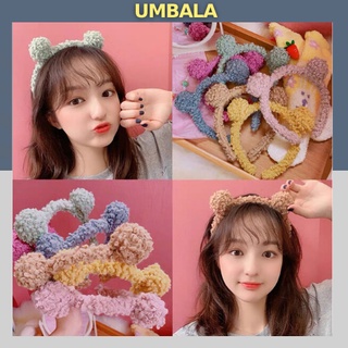 Bờm Tóc Gấu Umbala86 Băng Đô Tai Gấu Dễ Thương Xinh Xắn [ MÃ E804  ]