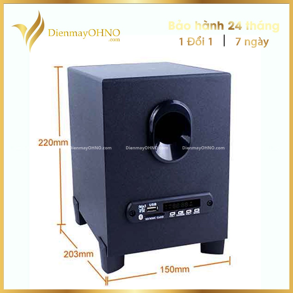 Loa Máy Tính Bluetooth Kisonli TM-6000U Loa Nghe Nhạc Máy Vi Tính Để Bàn PC Laptop Bluetooth Chính Hãng - Điện Máy OHNO