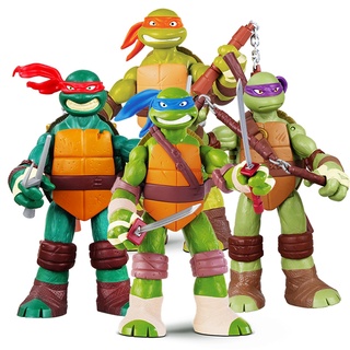 Set 4 Mô Hình Ninja Rùa 12cm