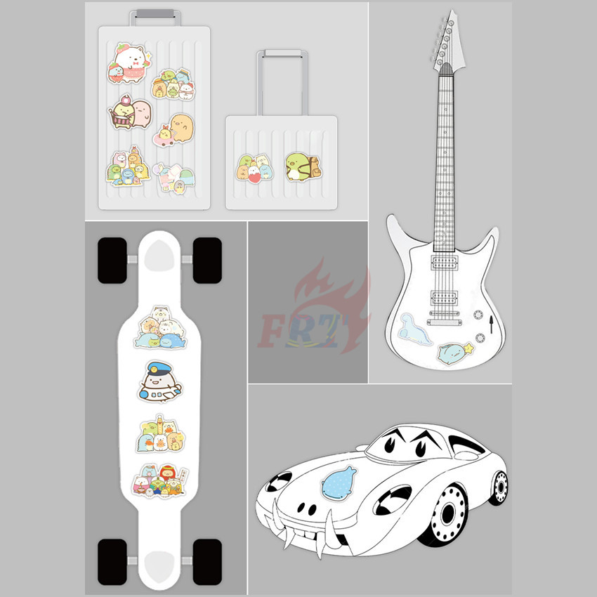 Bộ 100 Sticker Dán Hình Sumikko Gurashi Xinh Xắn