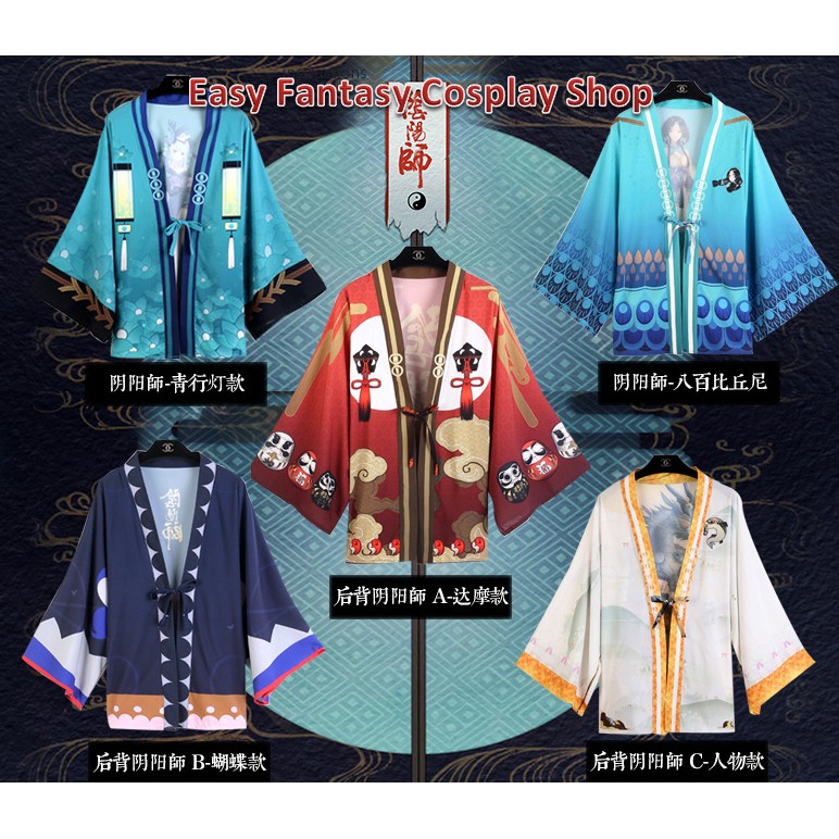 Áo khoác haori in hình game Âm Dương Sư | BigBuy360 - bigbuy360.vn