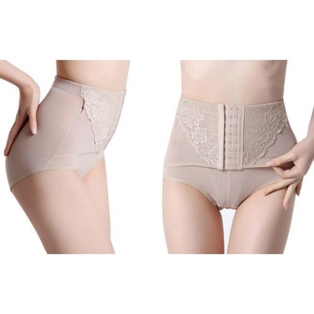 Quần lót gen định hình bụng móc cài lưới cao cấp | BigBuy360 - bigbuy360.vn