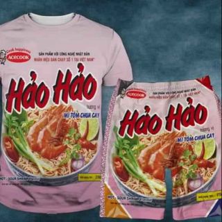 Đồ bộ mì tôm cho cả gia đình