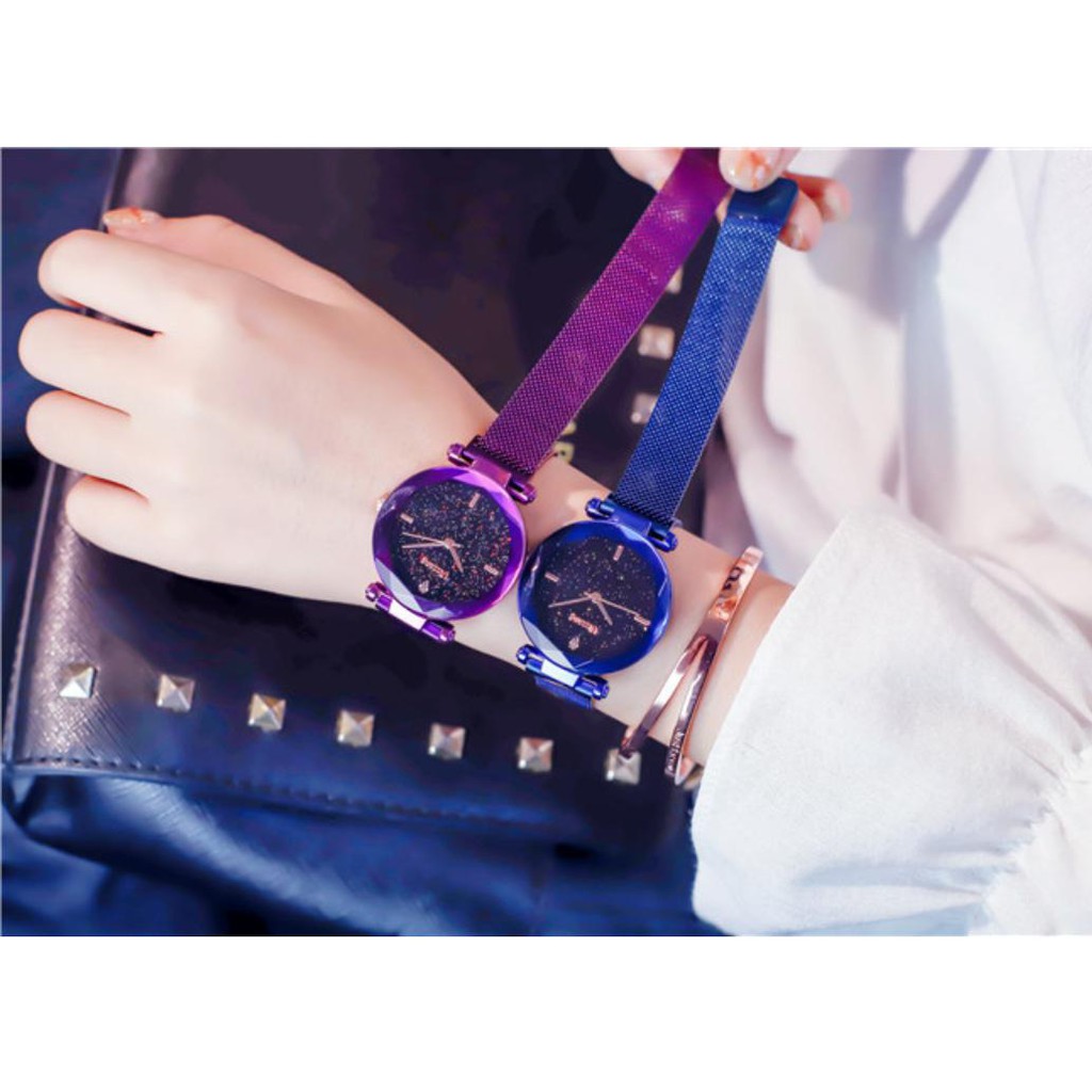 [CỰC HOT] ĐỒNG HỒ NỮ DÂY NAM CHÂM DÂY LỤA ULZZANG U3 BEAUTIFUL SIÊU SANG CHẢNH CỰC ĐẸP | BigBuy360 - bigbuy360.vn