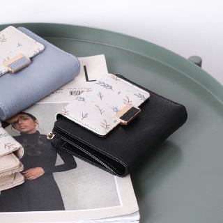 The floral short wallet 03 - ví cầm tay