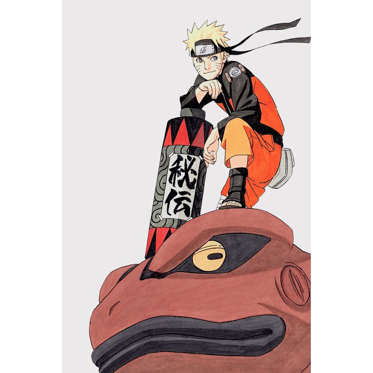 Poster Naruto Hình in bằng giấy cứng dùng để treo hoặc dán lên tường trang trí nhà phòng