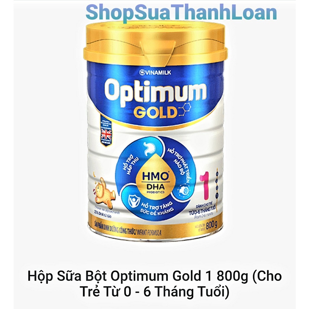 [HSD T4-2023] Sữa Bột Optimum Gold 1 (800g)