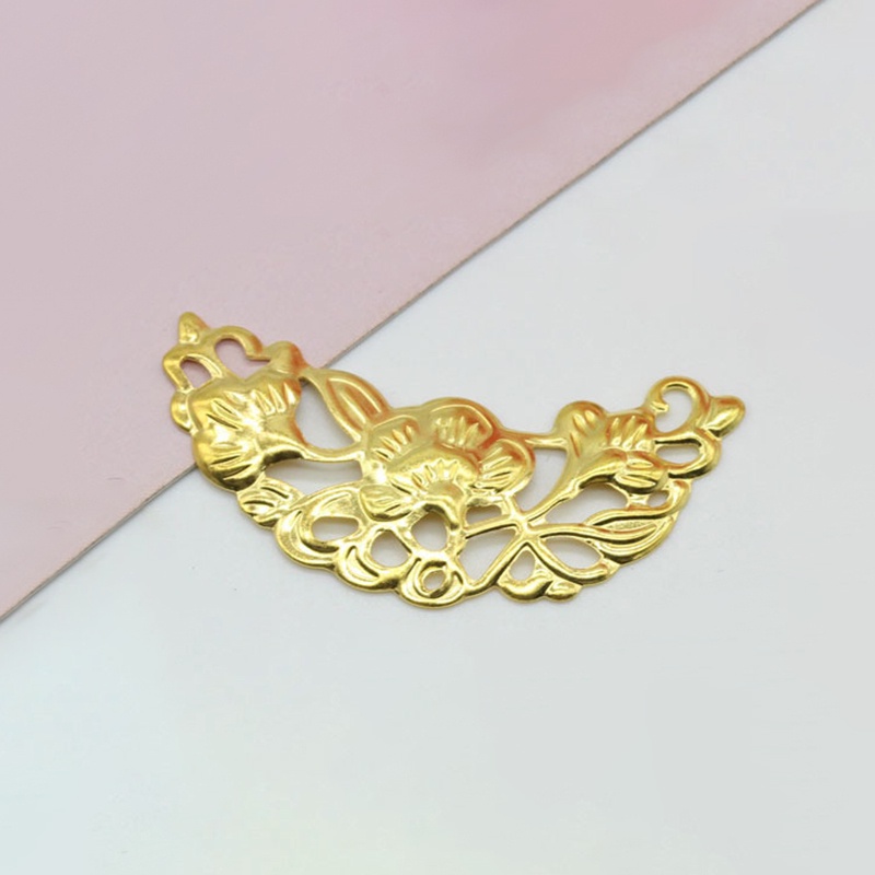 1 phiến họa tiết 45*23mm nguyên liệu làm trâm làm trang sức cổ trang