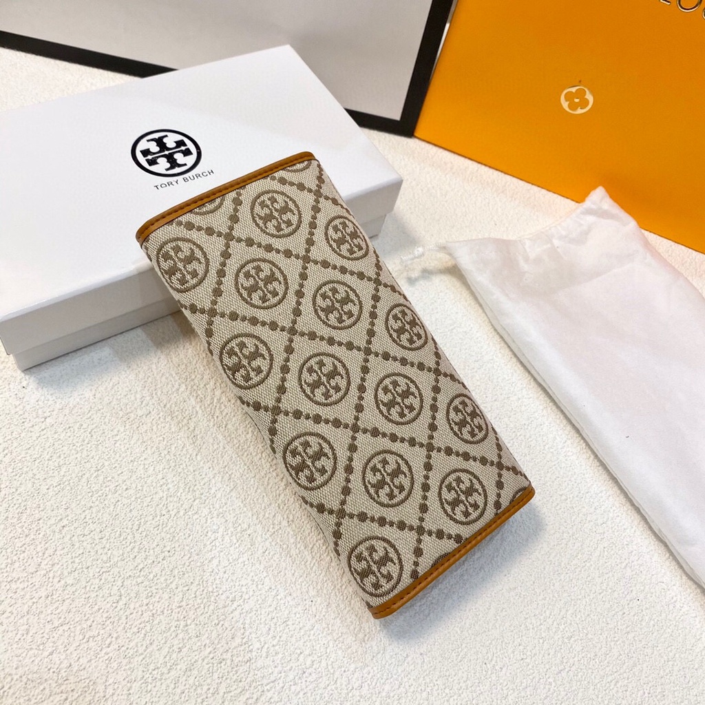 Ví dài nữ da thật thời trang cao cấp Tory Burch phong cách thanh lịch, thời thượng