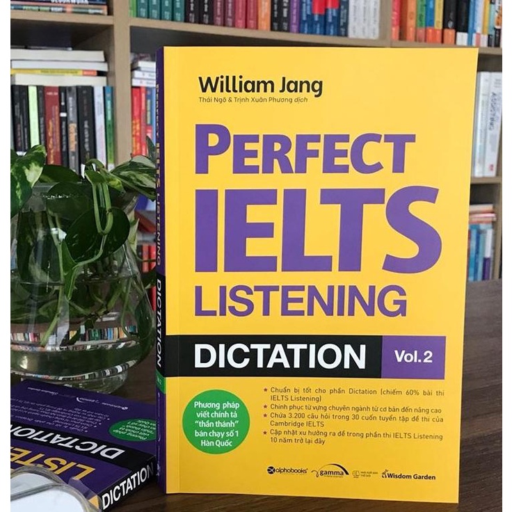 Sách - Combo Perfect Ielts Listening Dictation