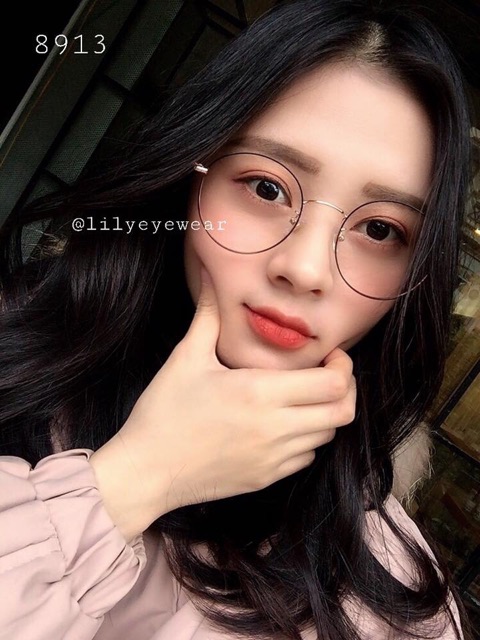 Gọng Kính Cận Kim Loại Viền Mảnh 8913 - Gọng Cận Nobita Dáng Tròn | BigBuy360 - bigbuy360.vn