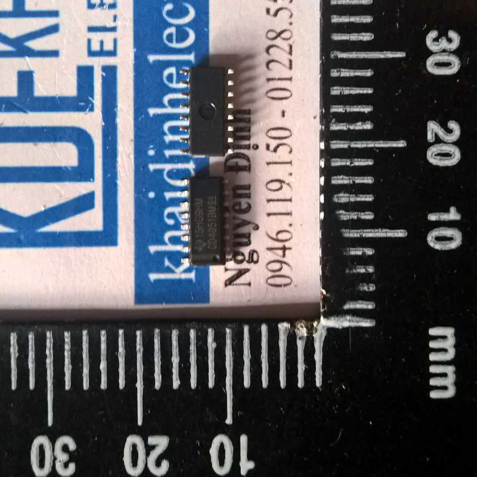 10 con CD4051BM CD4051 4051 SOP-16 IC tách/ghép 8 kênh (10 con) KDE1258