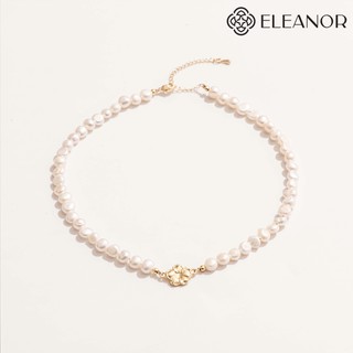 Dây Chuyền Eleanor Mặt Cánh Hoa Mạ Vàng - SP002392