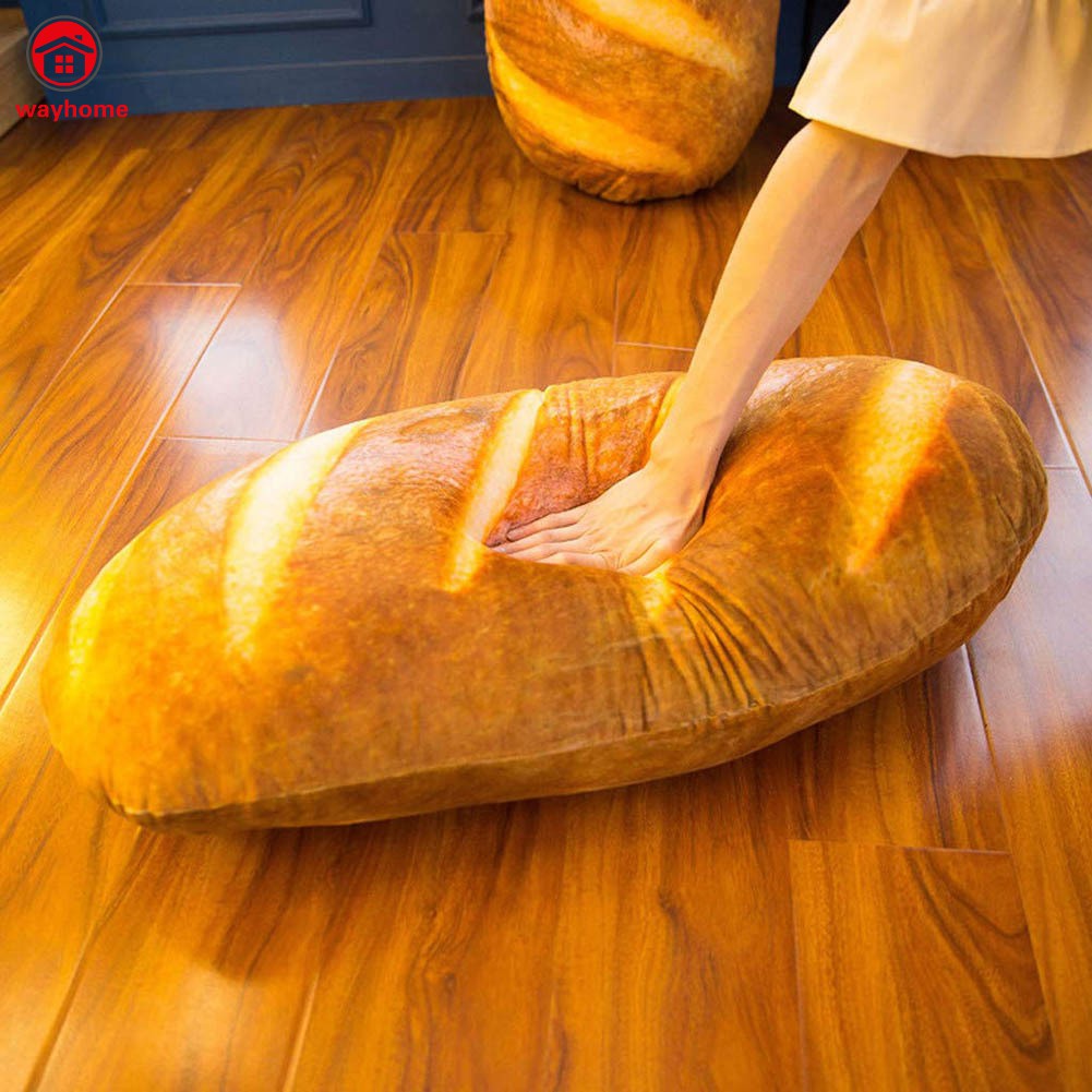 Gối mềm hình bánh mì 3D độc đáo dành cho bé