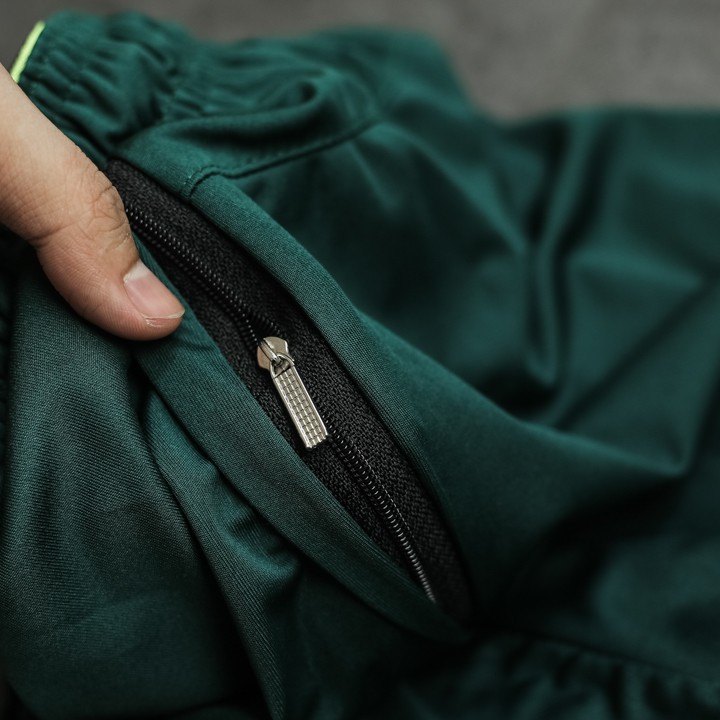 Quần Đùi Thể Thao Nam Vải Thun Lạnh T-Simple (Rêu) [NUTTY], quần short thê thao, quần tập gym cao cấp | BigBuy360 - bigbuy360.vn