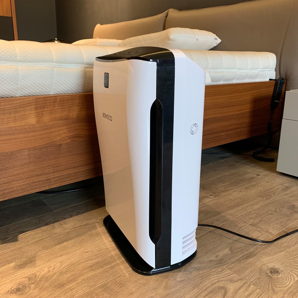 Máy Lọc Không Khí Cao Cấp BONECO P340 Tạo Ion Âm, Khử Mùi, Diệt Khuẩn, Lọc Bụi, Báo Ô Nhiễm