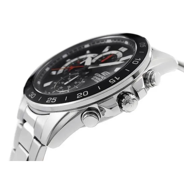 Đồng hồ nam Casio Edifice EFV-550D-1A dây thép không gỉ, chống nước 100m, hàng chính hãng