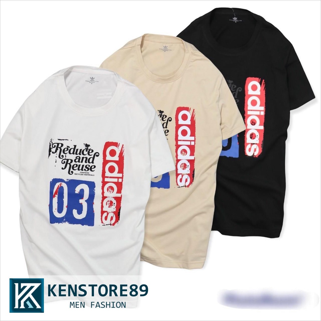 Áo thun nam cổ tròn AD 03 phong cách vải cotton KENSTORE89 ATV217