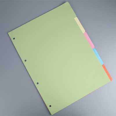 Phụ kiện A4 4 còng gồm TAB chia trang, thước gắn sổ, túi zip, Tab nhựa