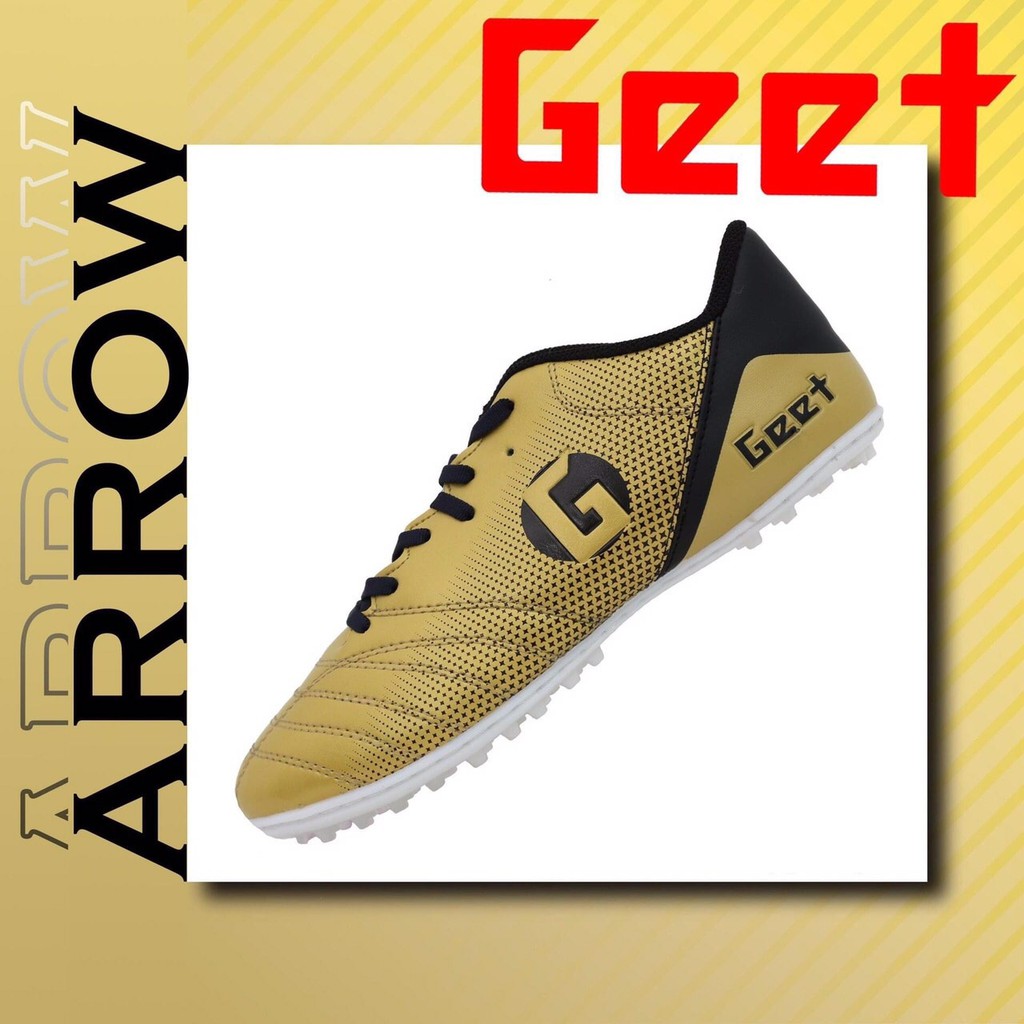 Giày GEET-ARROW đá bóng sân cỏ nhân tạo màu vàng đồng