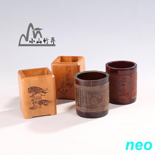 Giá đỡ bút bằng gỗ tre kiểu dáng sáng tạo độc đáo
