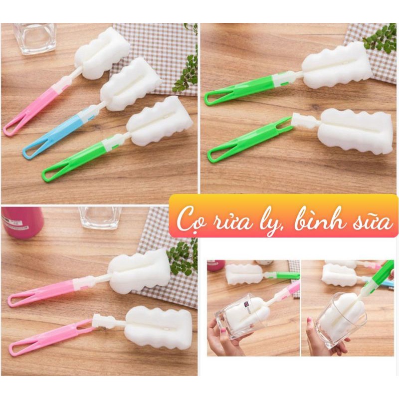 set 2cái dụng cụ rửa ly, cốc