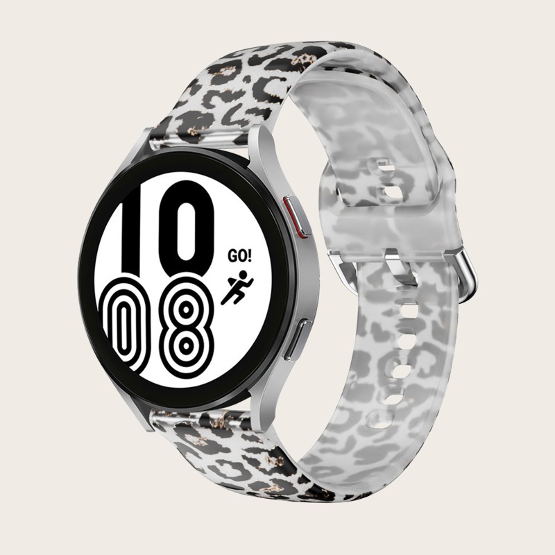 Dây Đeo Đồng Hồ Thể Thao Bằng Silicone Chống Nước &amp; Mồ Hôi 4 20mm