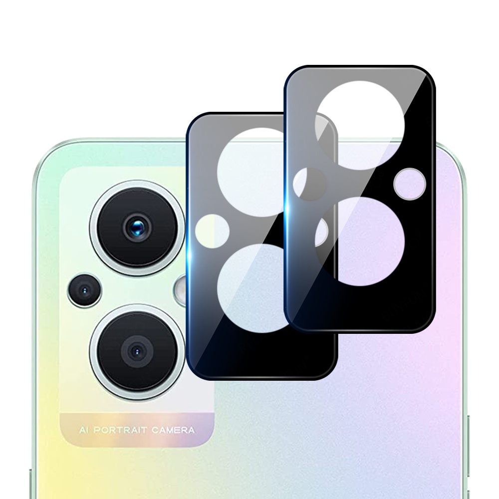 Set 2 Miếng Dán Cường Lực Bảo Vệ Camera Cong 3D Cho Oppo Reno 8Z 7 7Z 6 Pro Reno8 Reno7 Z Reno7Pro 4G 5G