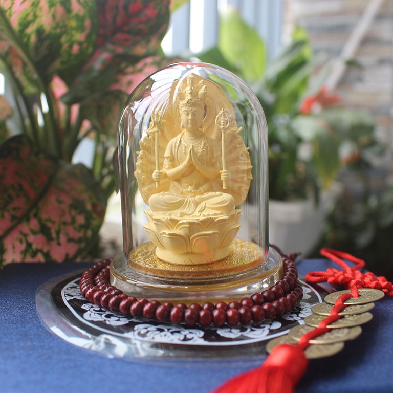 Tượng để xe ô tô - Tượng Phật Thiên Thủ Thiên Nhãn