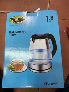 Ấm siêu tốc Kungfu KF-1899, 1.8 lít