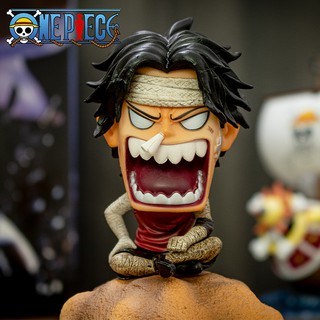 Mô hình chibi luffy, sabo, ace bị thương