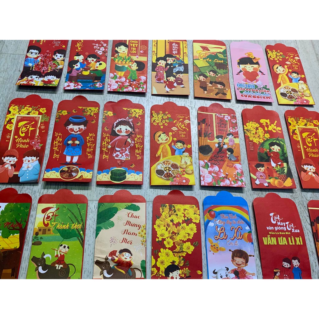 Sỉ combo lì xì Tết 2021