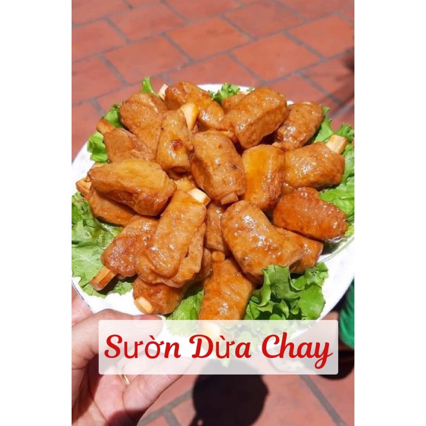 Sườn Dừa Chay - Thực Phẩm chay - Đồ Chay Chuẩn Chính Hãng | BigBuy360 - bigbuy360.vn
