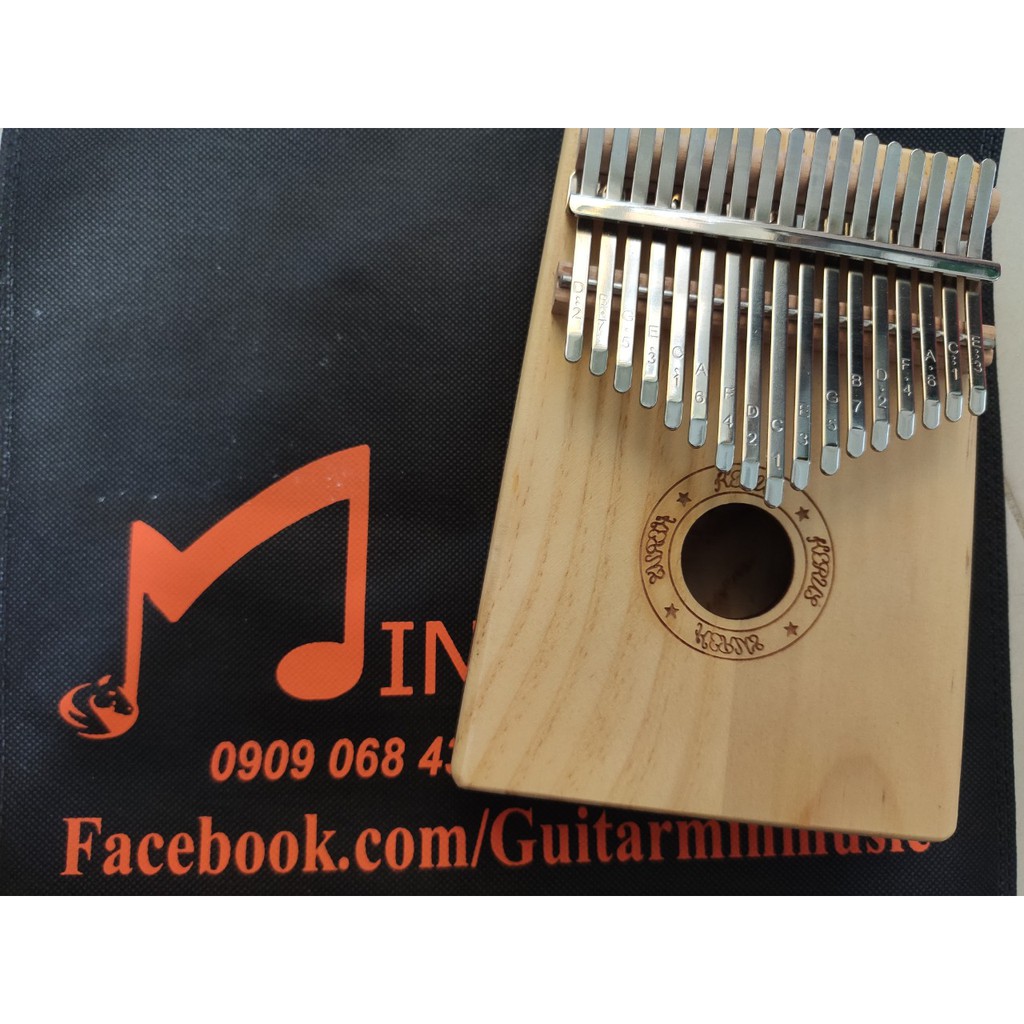 Đàn Kalimba 17 Phím - Đàn Kalimba Thumbs Piano Sử Dụng Ngón Tay