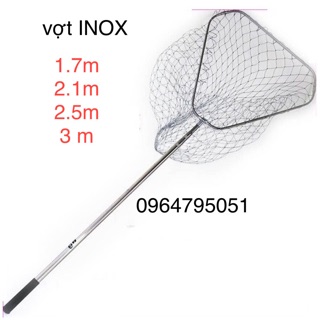 Vợt câu cá inox 3m