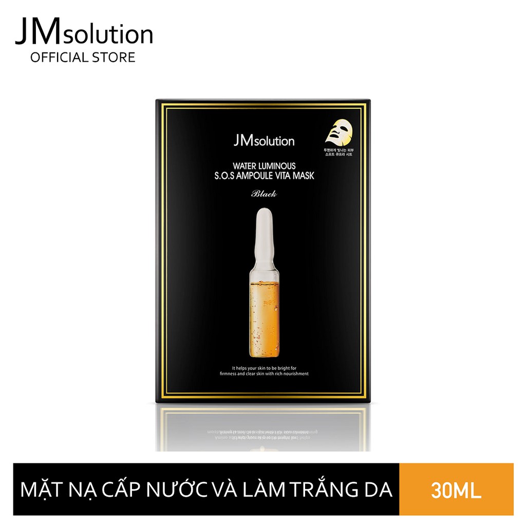 Mặt Nạ Dưỡng Sáng Cấp Ẩm Da Jmsolution S.O.S Ampoule Vita Mask Plus 30ml