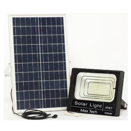 Đèn năng lượng mặt trời Max Tech 180W - 80W - 200W - 300W - 400W  Solar Light - có điều khiển từ xa - D1147