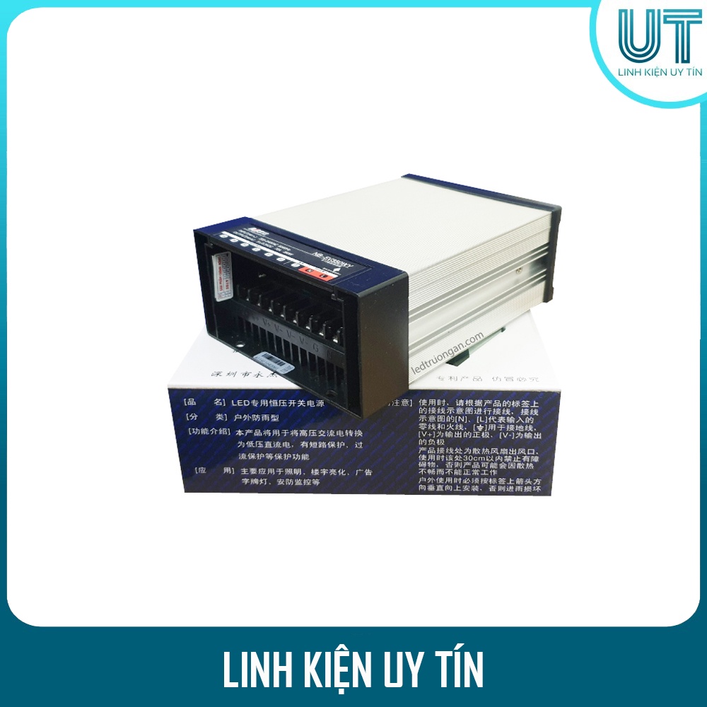 Nguồn 12V 5A 60W NB Ngoài Trời - Chống Nước TUYỆT ĐỐI - Chính Hãng NB