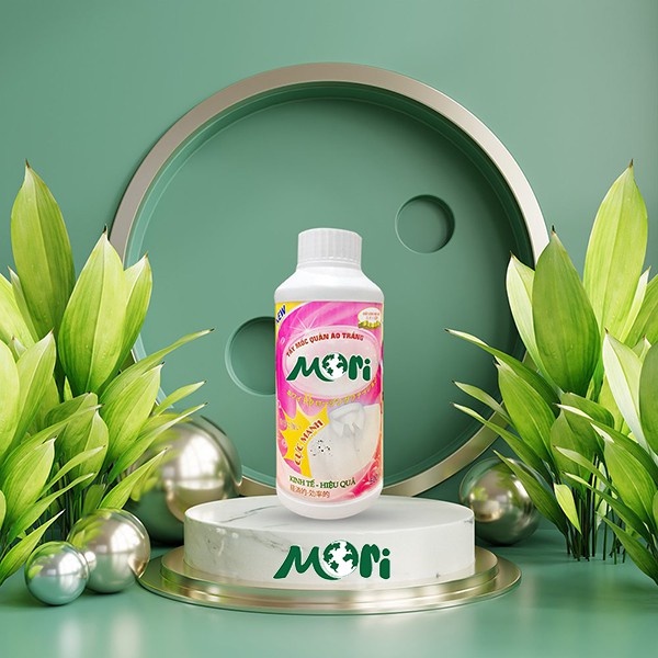Tẩy mốc trắng Mori - Mang lại vẻ trắng sáng, không làm loang lổ, ngả màu_THÙNG 24 CHAI_CHÍNH HÃNG 100%