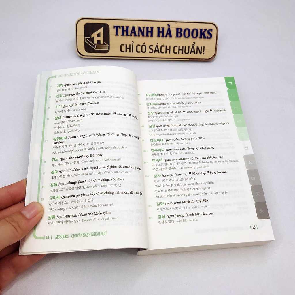 Sách - 5000 Từ Vựng Tiếng Hàn Thông Dụng (Tái bản 2021)