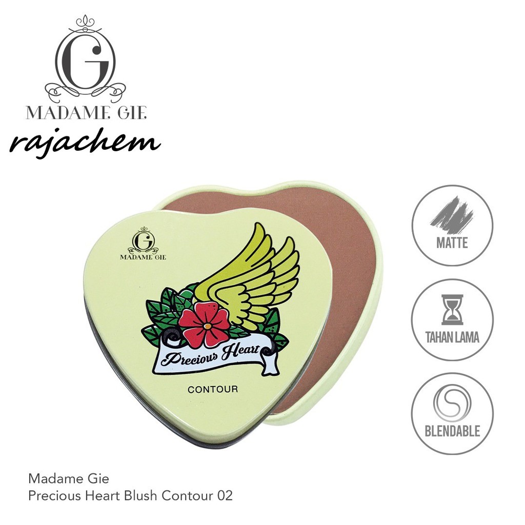 (hàng Mới Về) Phấn Trang Điểm Tạo Khối Madame Gie Trái Tim | BigBuy360 - bigbuy360.vn