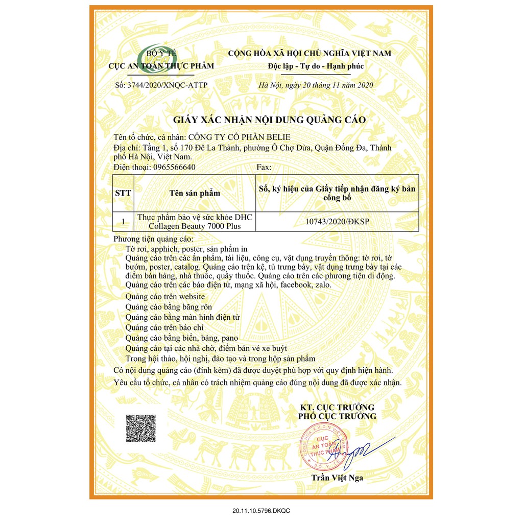 Viên uống DHC Collagen Nhật Bản gói 180 viên cho 30 ngày chống lão hóa và đẹp da - mỹ phẩm MINH HÀ cosmetics | Thế Giới Skin Care