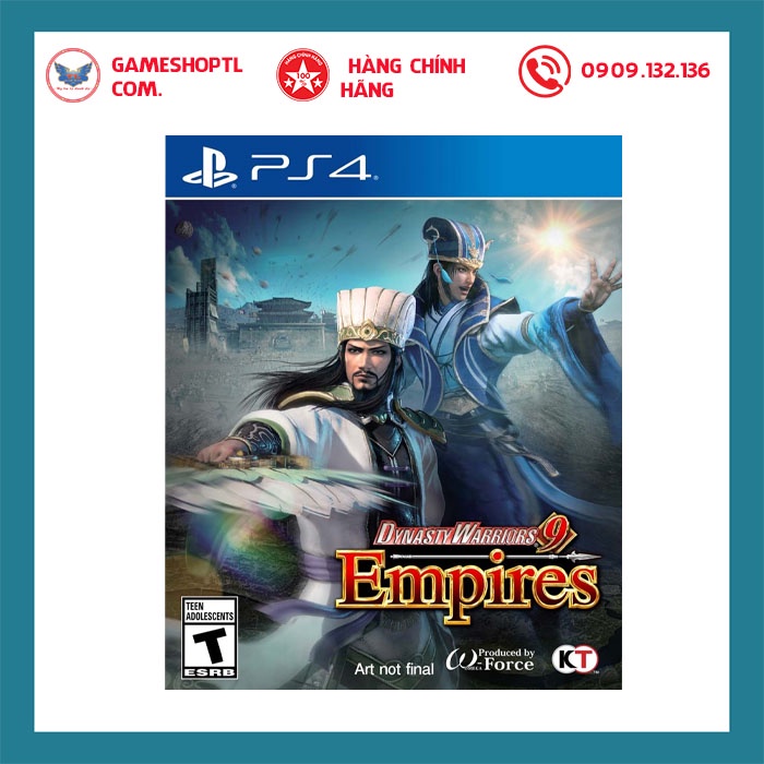 Đĩa Game Tam Quốc Chí 9 : Empires Cho Máy Game  Playstation 4