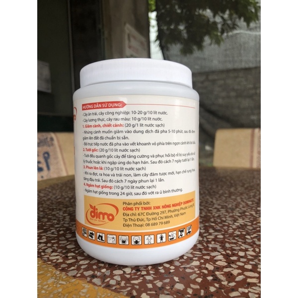 Phân Bón Dimo ORGO có chứa NAA ra rễ cực mạnh 500gr (N3M)