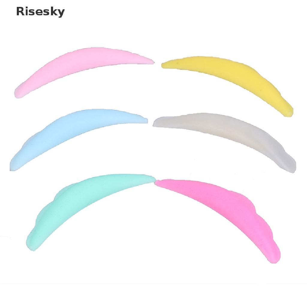 Set 5 Cặp Đệm Silicone Hỗ Trợ Uốn Mi Giả (XS S M L XL)