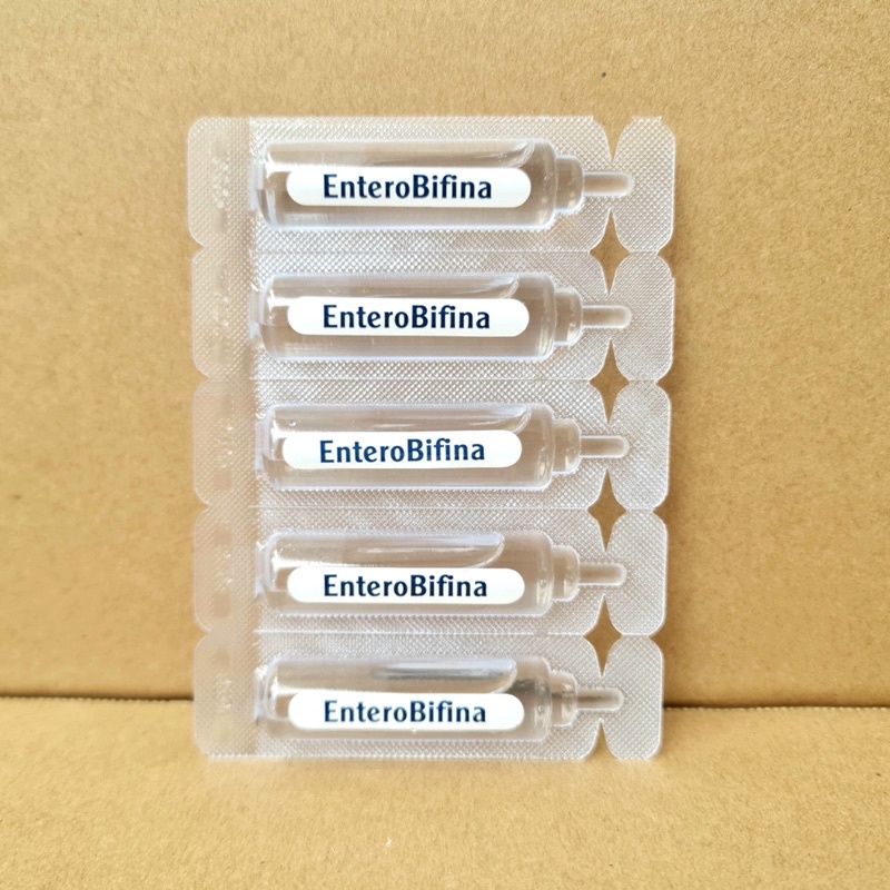MEN VI SINH ENTEROBIFINA DẠNG NƯỚC - GIÚP CÂN BẰNG HỆ VI SINH ĐƯỜNG RUỘT - HỘP 20 ỐNG