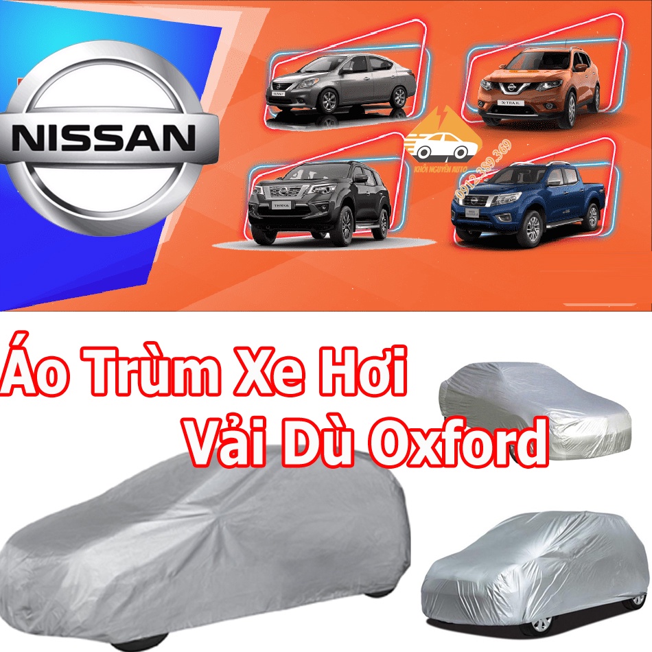 Áo Trùm Xe Hơi NISSAN: Navara, X-Trail, Sunny ,Livina Terra  Bạt Phủ Xe Hơi Chống Nắng Cao Cấp